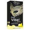 Orgie Dual Vibe - unisex folyékony vibrátor - Gin Tonic (15ml)