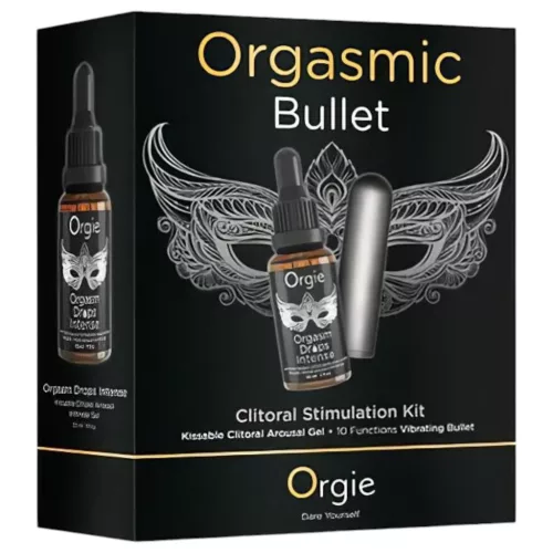 Orgie Orgasmic Bullet - rúdvibrátor szett (szürke)
