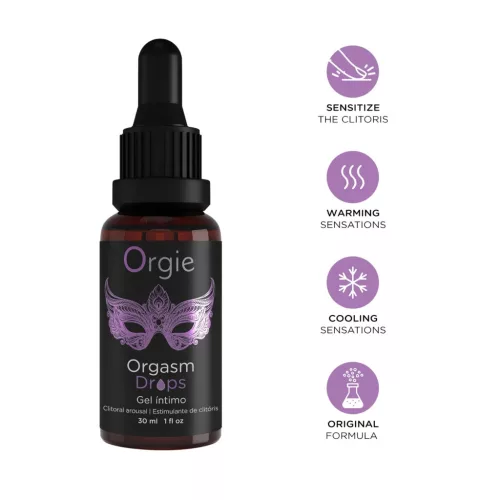 Orgie Orgasmic Bunny - vibrációs péniszgyűrű szett (fekete)