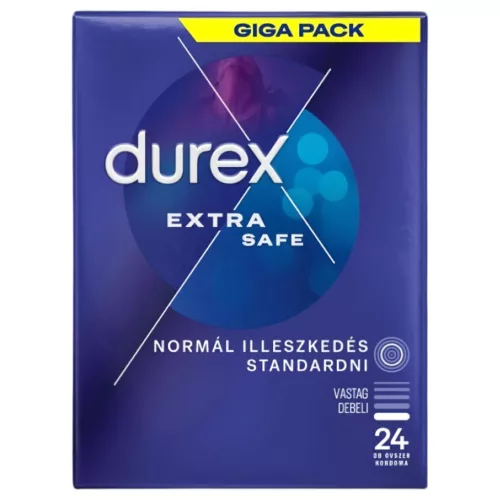 Durex Extra Safe - biztonságos óvszer (24db)