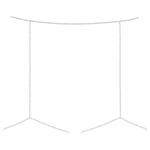 / Obsessive Bijou 905 - ékszer testhám alsó (ezüst) - S-L