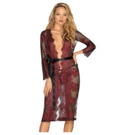 / Obsessive Redessia - csipke köntös (piros)