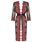 / Obsessive Redessia - csipke köntös (piros)