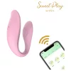 Sweet Play – App-vezérelt párvibrátor (pink)