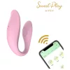 Sweet Play - App-vezérelt párvibrátor (pink)