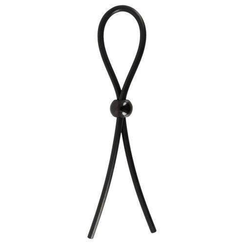 / Magic Shiver - állítható péniszgyűrű (fekete)