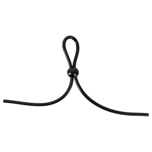 / Magic Shiver - állítható péniszgyűrű (fekete)