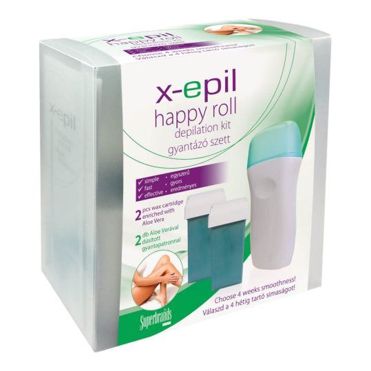 X-Epil Happy roll - gyantázószett