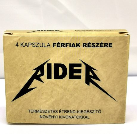 Rider - természetes étrend-kiegészítő férfiaknak (4db)