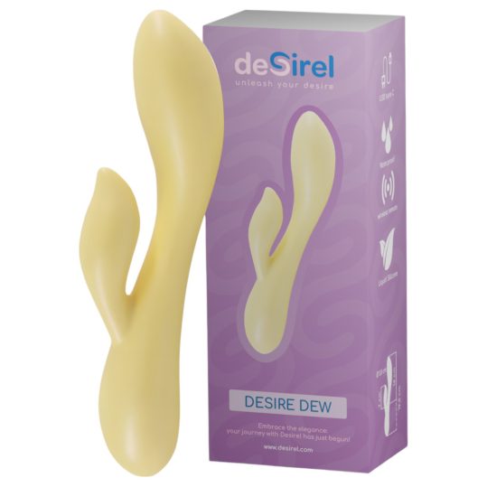 / Desirel Desire Dew - okos, csiklókaros vibrátor (sárga)