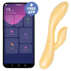 / Desirel Desire Dew - okos, csiklókaros vibrátor (sárga)