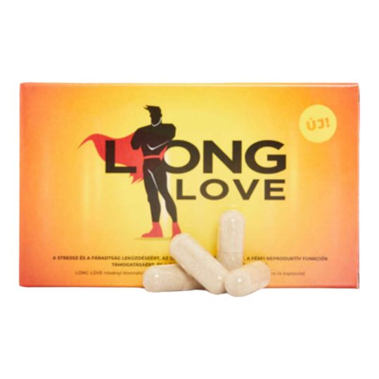 Long Love - magömlés késleltető étrend kiegészítő férfiaknak (4db)