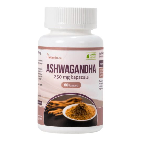 Netamin Ashwagandha 250mg - étrend-kiegészítő kapszula (60db)