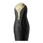 ZALO King - akkus, vízálló, lökő vibrátor (fekete)