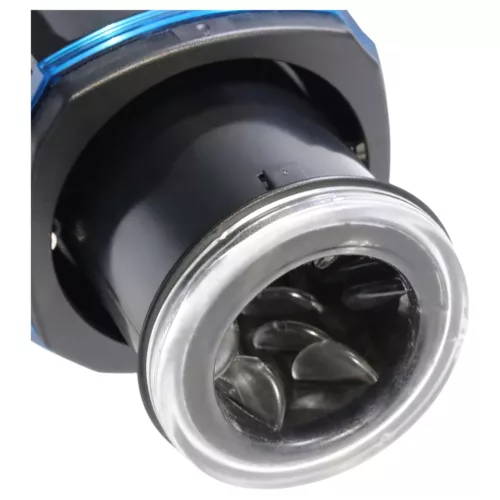 Leten SM320 - nyögő, lökő, melegítő maszturbátor (fekete)