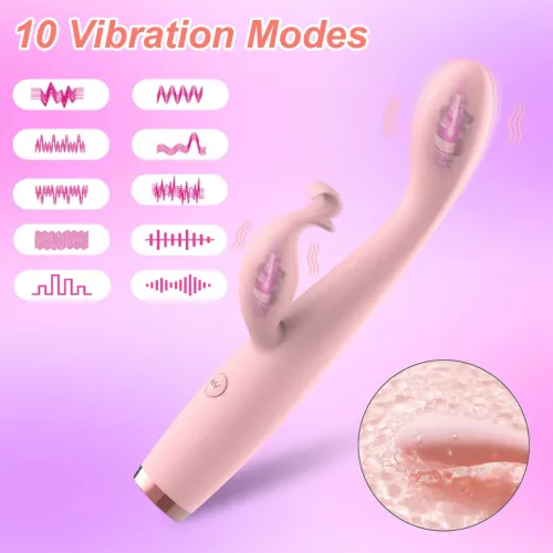 / AlvUp - csiklókaros G-pont vibrátor (pink)