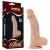 Lovetoy Real Extreme - tapadókorongos dildó - 23cm (natúr)