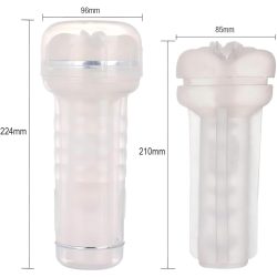   Tracy's Dog Crystal - élethű műpunci maszturbátor (átlátszó)