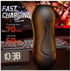 Leopard - száj és műpunci pénisz vibrátor (natúr)