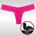 Secrets Lacy - rádiós csiklóvibrátor tangával - pink (S-L)