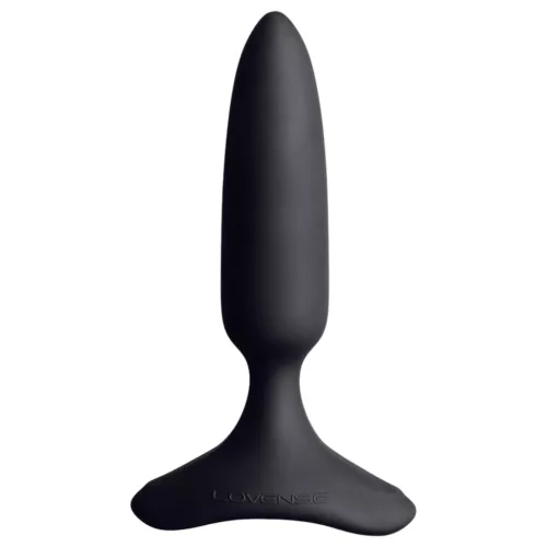 LOVENSE Hush 2 XS - akkus kis anál vibrátor (25 mm, fekete)