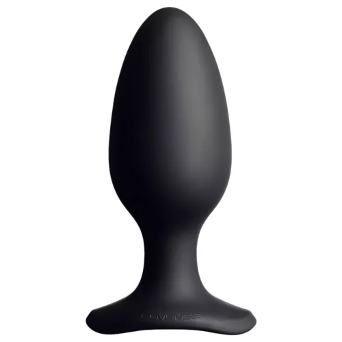 LOVENSE Hush 2 L - akkus kis anál vibrátor (57 mm, fekete)