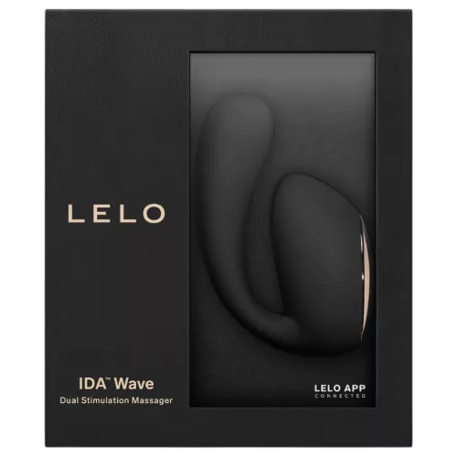 LELO Ida Wave - App-vezérelt rezgő-forgó vibrátor (fekete)