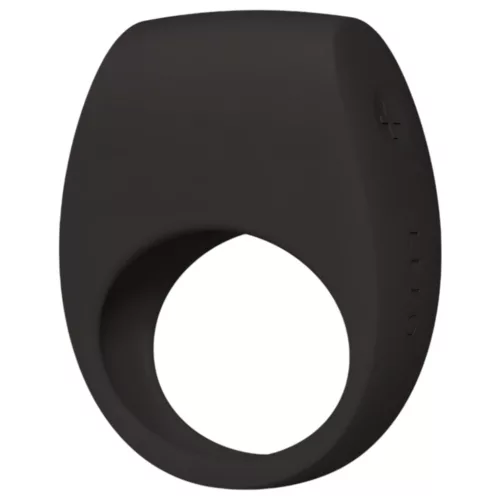 LELO Tor 3 - App-vezérelt vibrációs péniszgyűrű, férfiaknak (fekete)