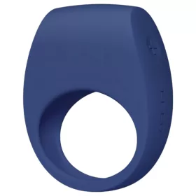   LELO Tor 3 - App-vezérelt vibrációs péniszgyűrű, férfiaknak (kék)