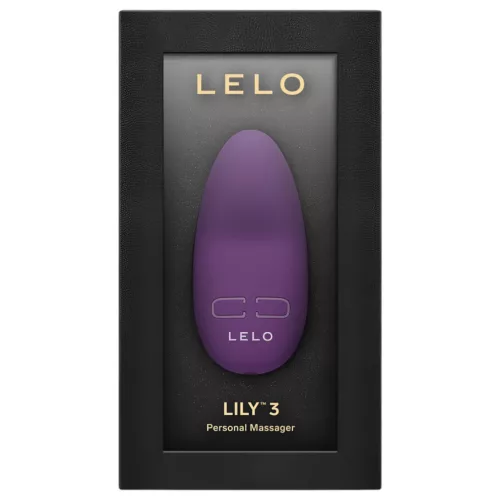 LELO Lily 3 - akkus, vízálló csikló vibrátor (sötét lila)