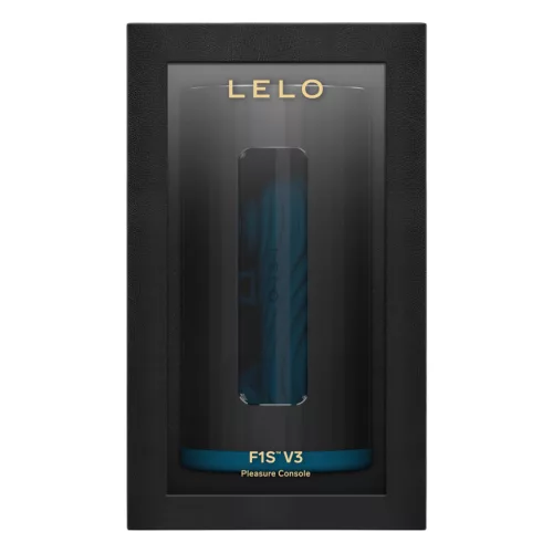 LELO F1s V3 - interaktív maszturbátor (fekete-kék)