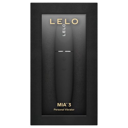 LELO Mia 3 - utazó rúzs vibrátor (fekete)
