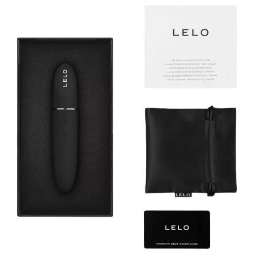 LELO Mia 3 - utazó rúzs vibrátor (fekete)
