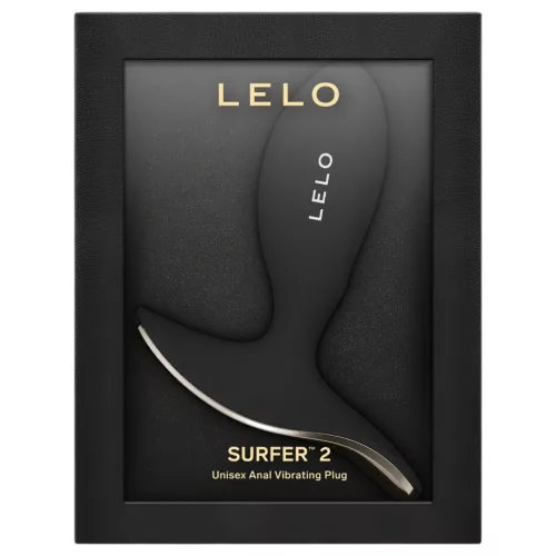 LELO Surfer – App-vezérelt análvibrátor (fekete)