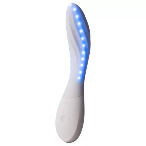 LELO Mona Spectra - okos G-pont vibrátor LED-fénnyel (fehér)