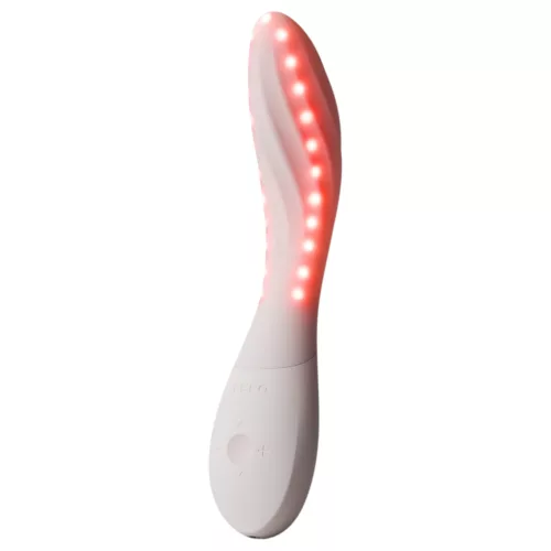 LELO Mona Spectra - okos G-pont vibrátor LED-fénnyel (fehér)