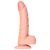 RealRock - tapadókorongos, realisztikus dildó - 15,5cm (natúr)