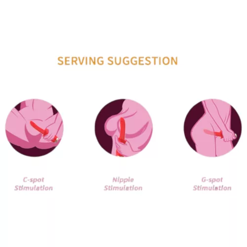 Bestoy - vízálló G-pont vibrátor (piros)