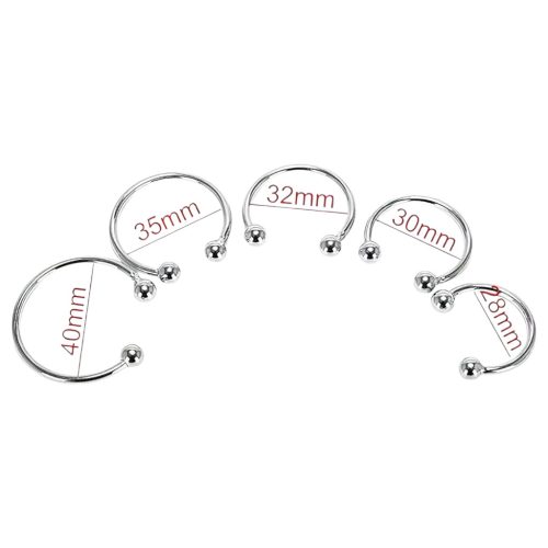 Rozsdamentes fém makkgyűrű - ejakuláció késleltetéshez (28mm)