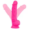 Blush Neo - tapadókorongos dildó - 19cm (pink)