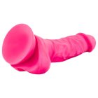 Blush Neo - tapadókorongos dildó - 19cm (pink)