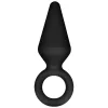 Anal Adventures Platinum S - anál plug (fekete) - kicsi