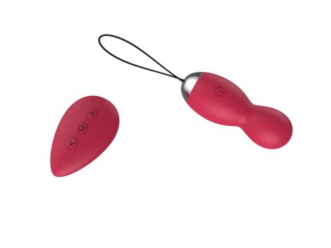 Cotoxo Krila - akkus, rádiós vibrációs tojás (piros)