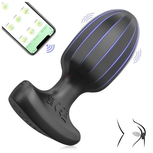 AlvUp - okos análvibrátor (fekete)