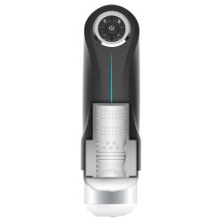 JamyJob - fel-le mozgó, rezgő maszturbátor (fekete)