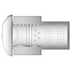 JamyJob - fel-le mozgó, rezgő maszturbátor (fekete)