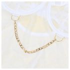 Subblime 954291 - láncos, áttetsző body szett - fehér (L-XL)