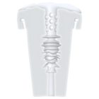 Zero Tolerance - akkus rezgő-szívó maszturbátor (átlátszó)