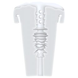   Zero Tolerance - akkus rezgő-szívó maszturbátor (átlátszó)