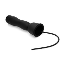 Trinity Vibes - 2in1 dilator és makkvibrátor (fekete)